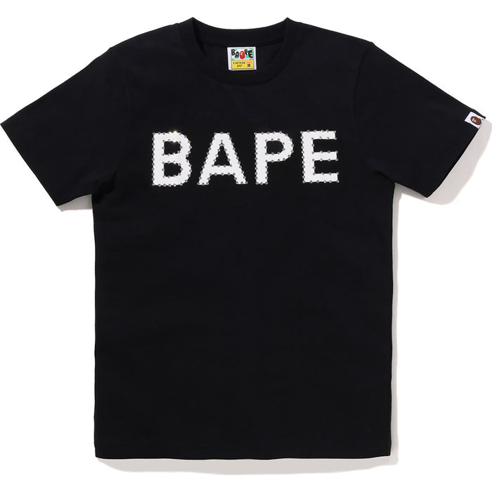 CRYSTAL STONE BAPE LOGO TEE LADIES