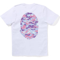 MULTI PIXEL CAMO BIG APE HEAD TEE LADIES