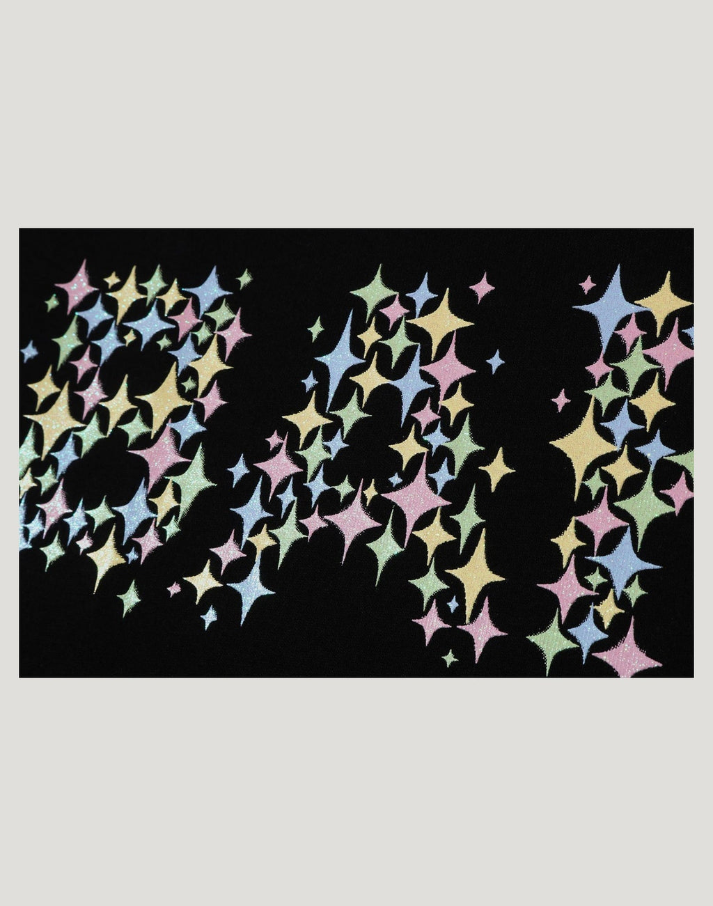 BLING STAR GLITTER BAPE LOGO TEE LADIES
