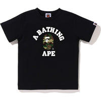 GLITCH WOODLAND CAMO COLLEGE TEE KIDS