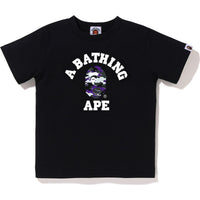 GLITCH WOODLAND CAMO COLLEGE TEE KIDS