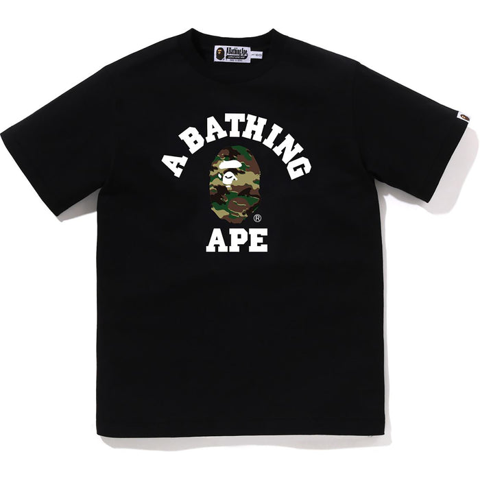 GLITCH WOODLAND CAMO COLLEGE TEE JR KIDS