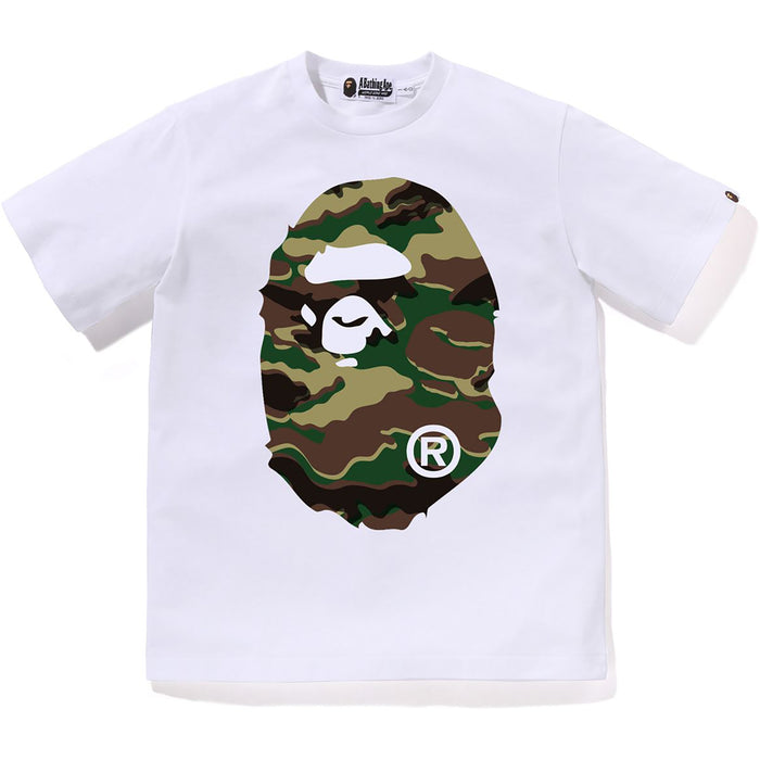 GLITCH WOODLAND CAMO BIG APE HEAD TEE JR KIDS