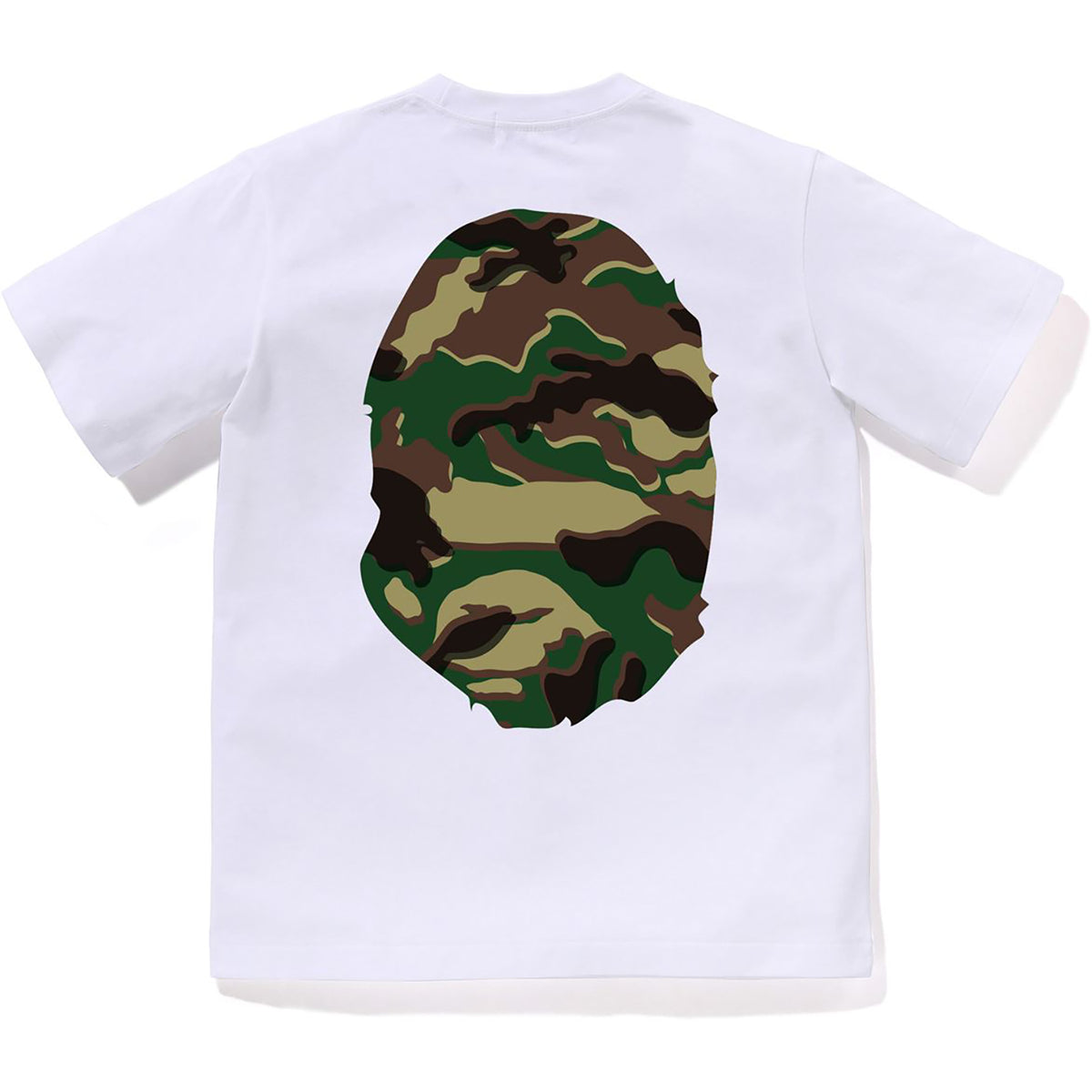 GLITCH WOODLAND CAMO BIG APE HEAD TEE JR KIDS