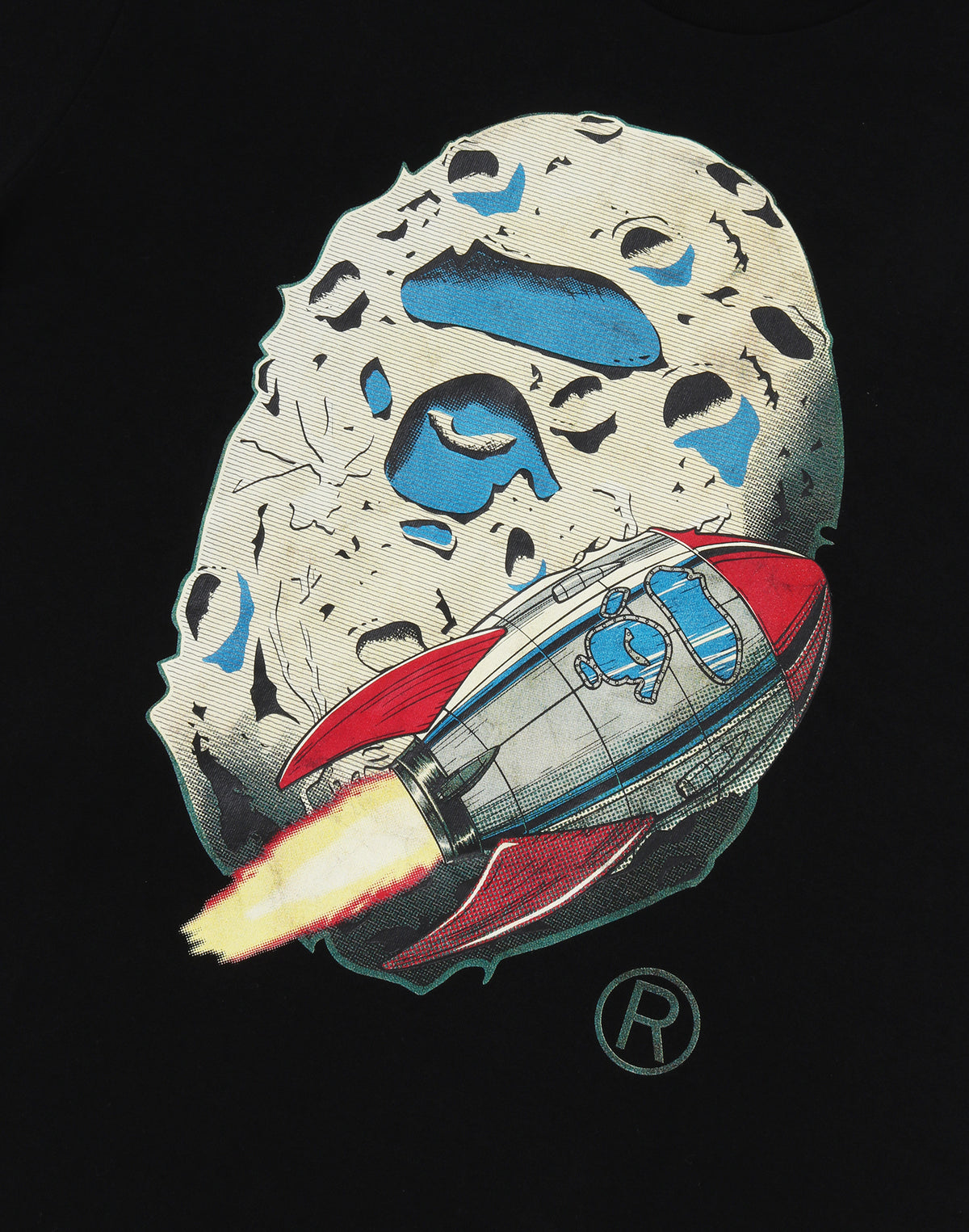 MOON APE HEAD TEE MENS