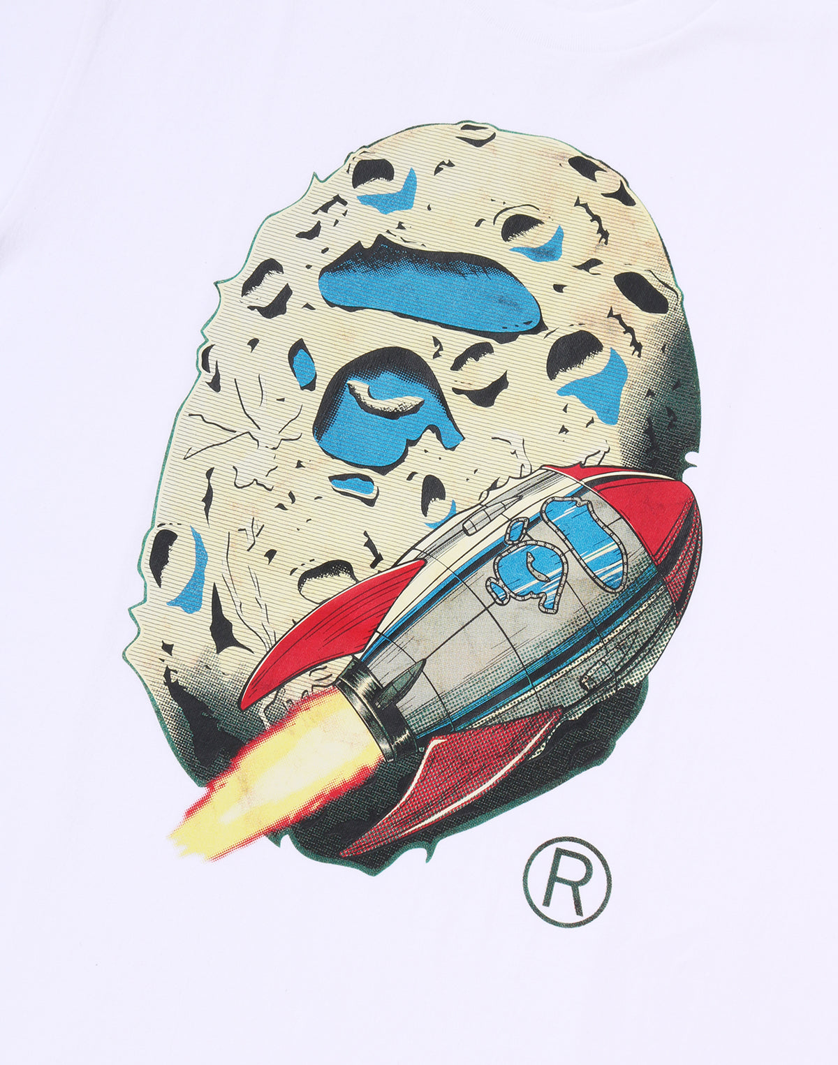 MOON APE HEAD TEE MENS