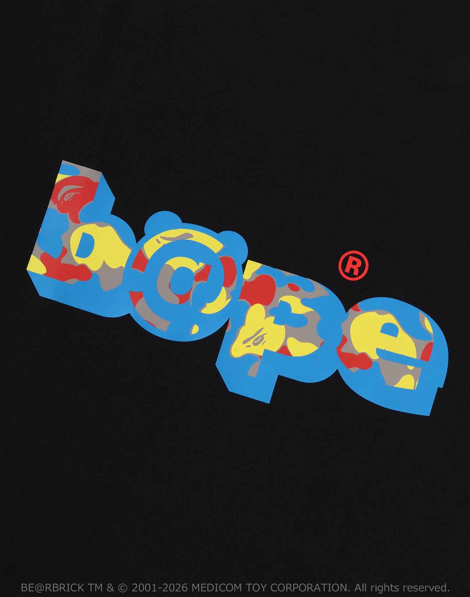 BAPE X MEDICOM TOY 30TH ANNIV. BAPE TEE MENS