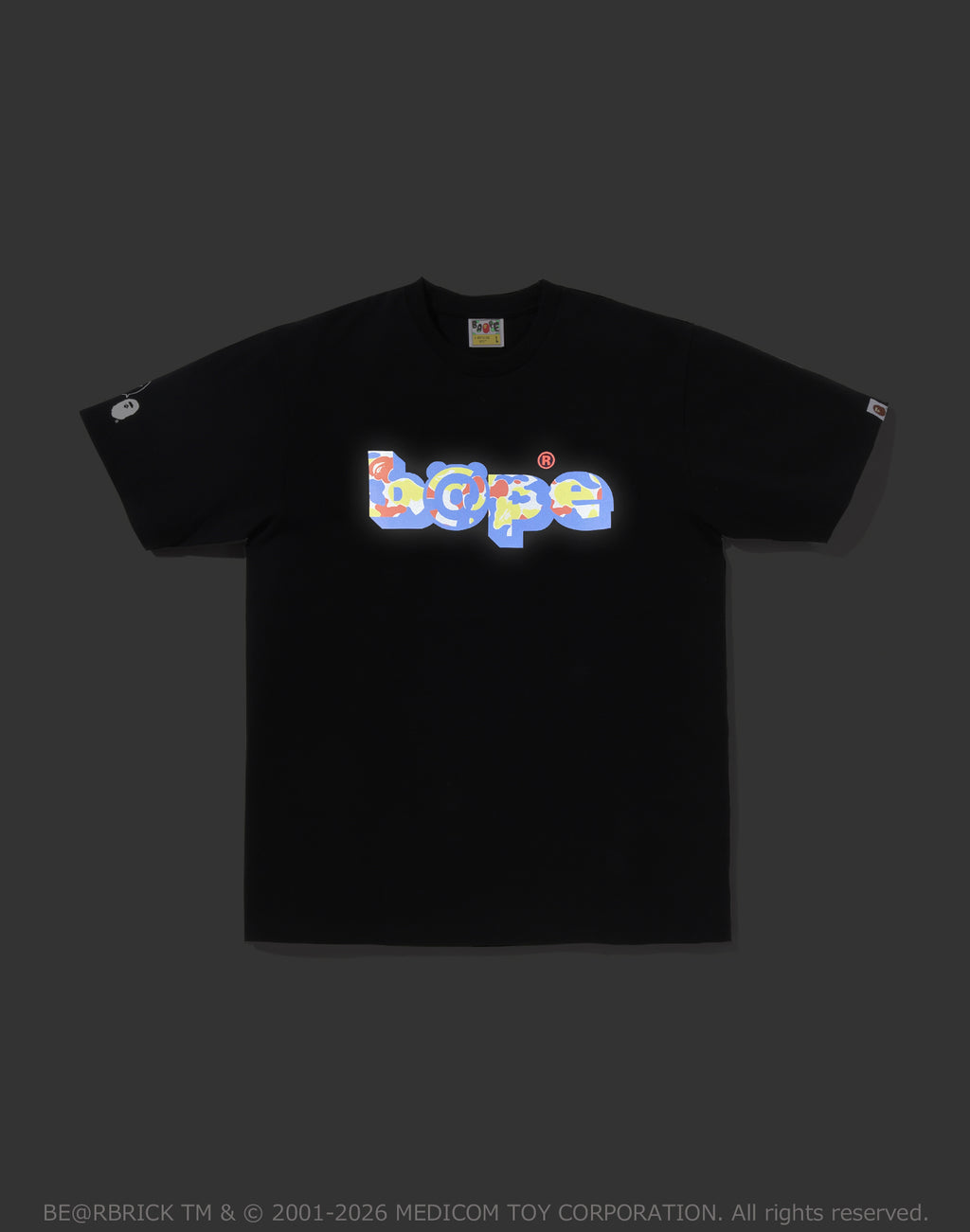 BAPE X MEDICOM TOY 30TH ANNIV. BAPE TEE MENS