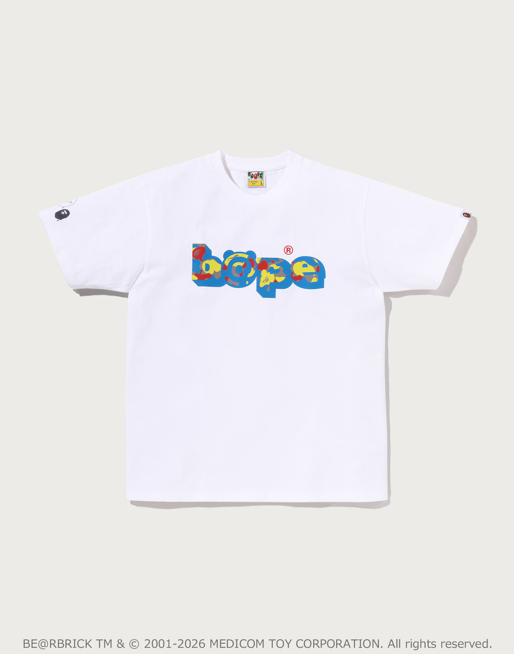 BAPE X MEDICOM TOY 30TH ANNIV. BAPE TEE MENS