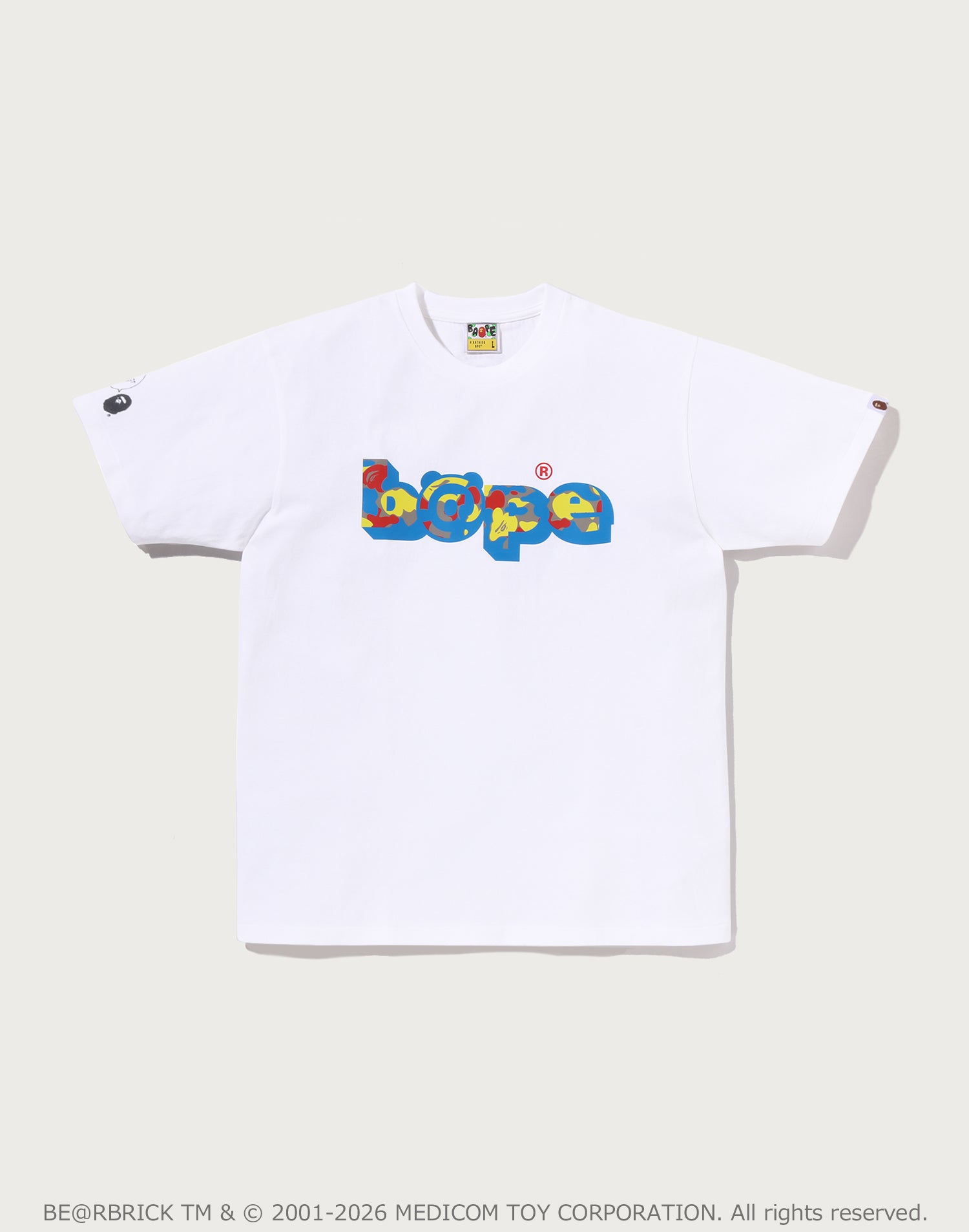 BAPE X MEDICOM TOY 30TH ANNIV. BAPE TEE MENS