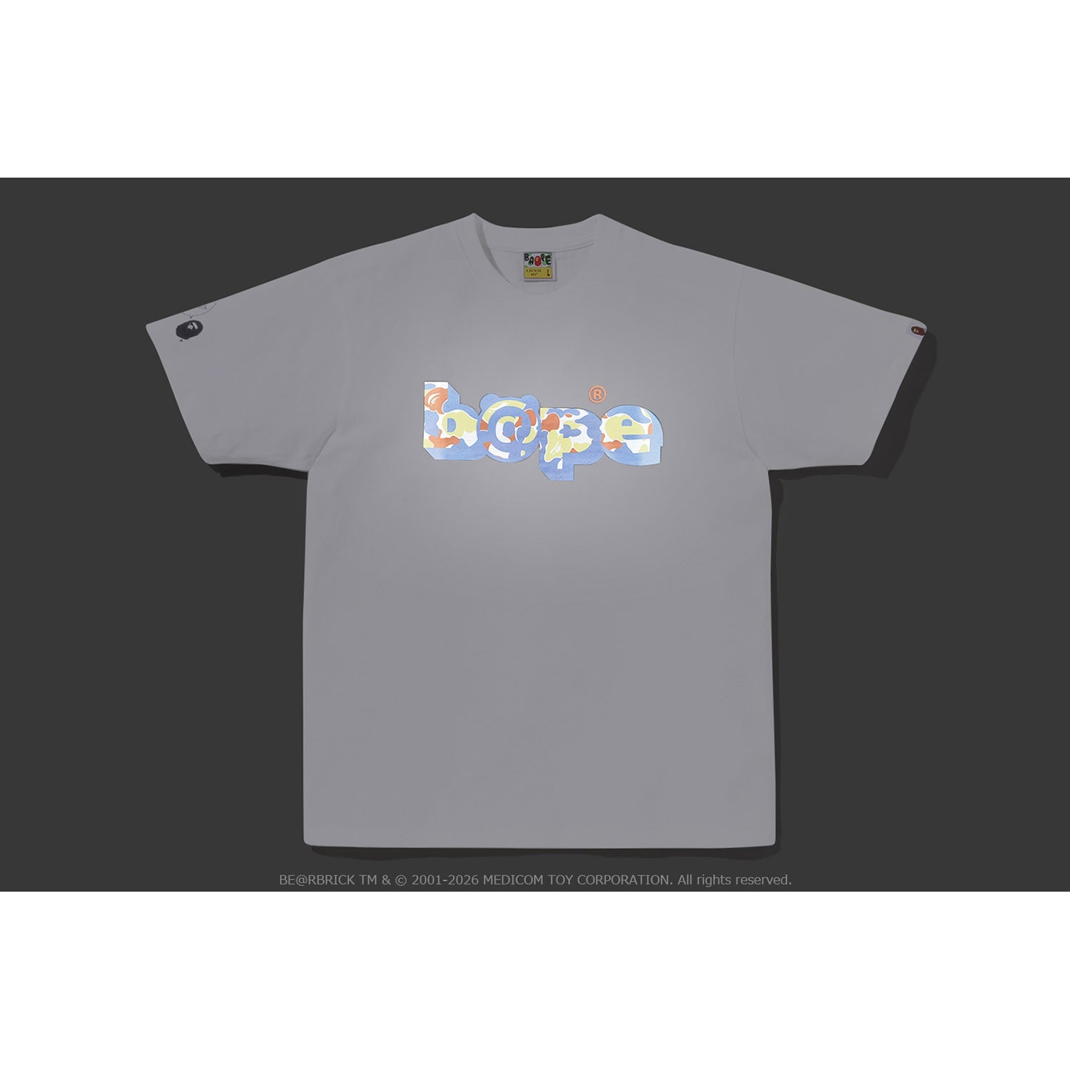 BAPE X MEDICOM TOY 30TH ANNIV. BAPE TEE MENS