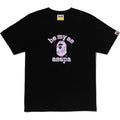 BAPE X AESPA COLLEGE RELAXED FIT TEE MENS