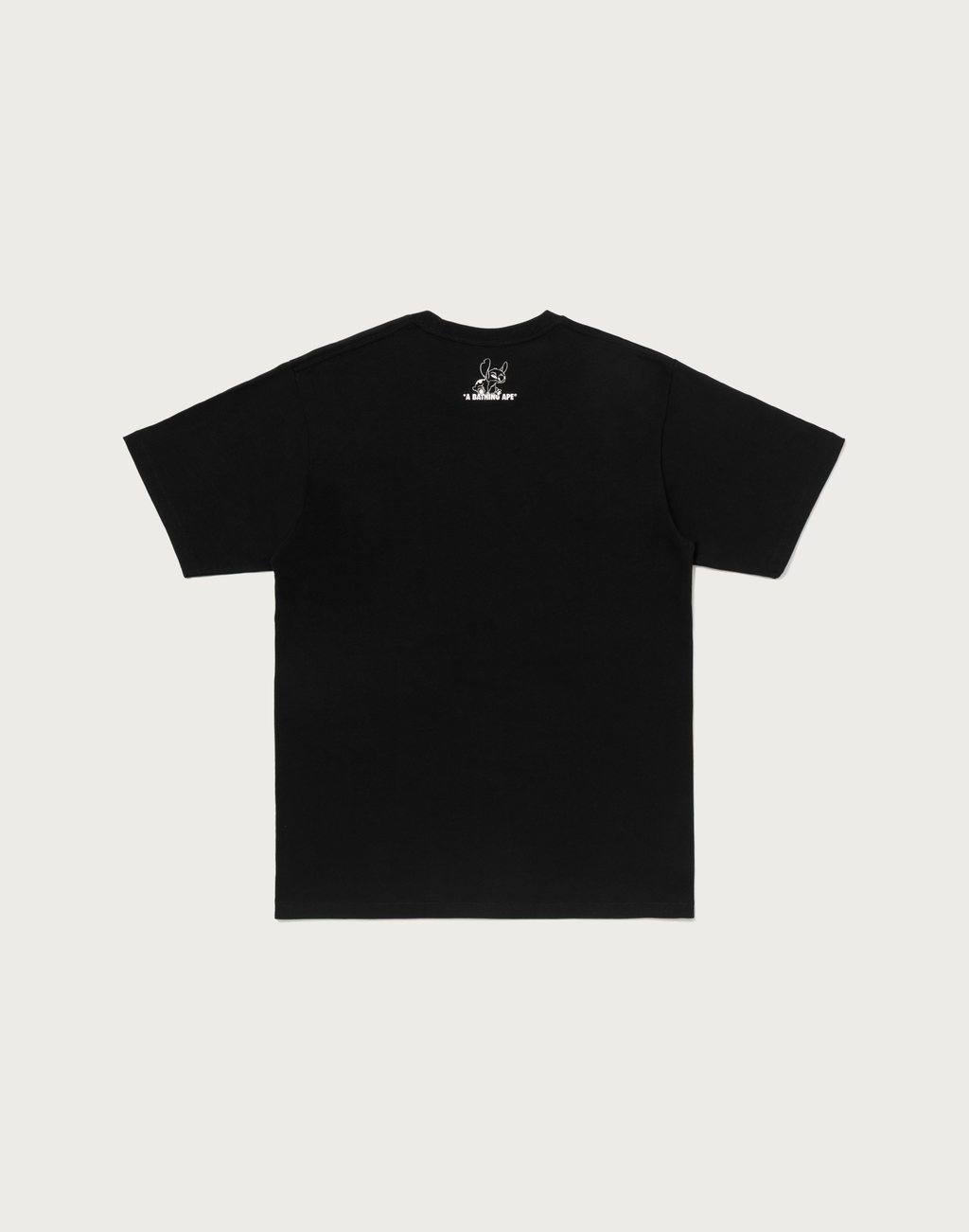BAPE X DISNEY STITCH ABC CAMO APE HEAD TEE MENS