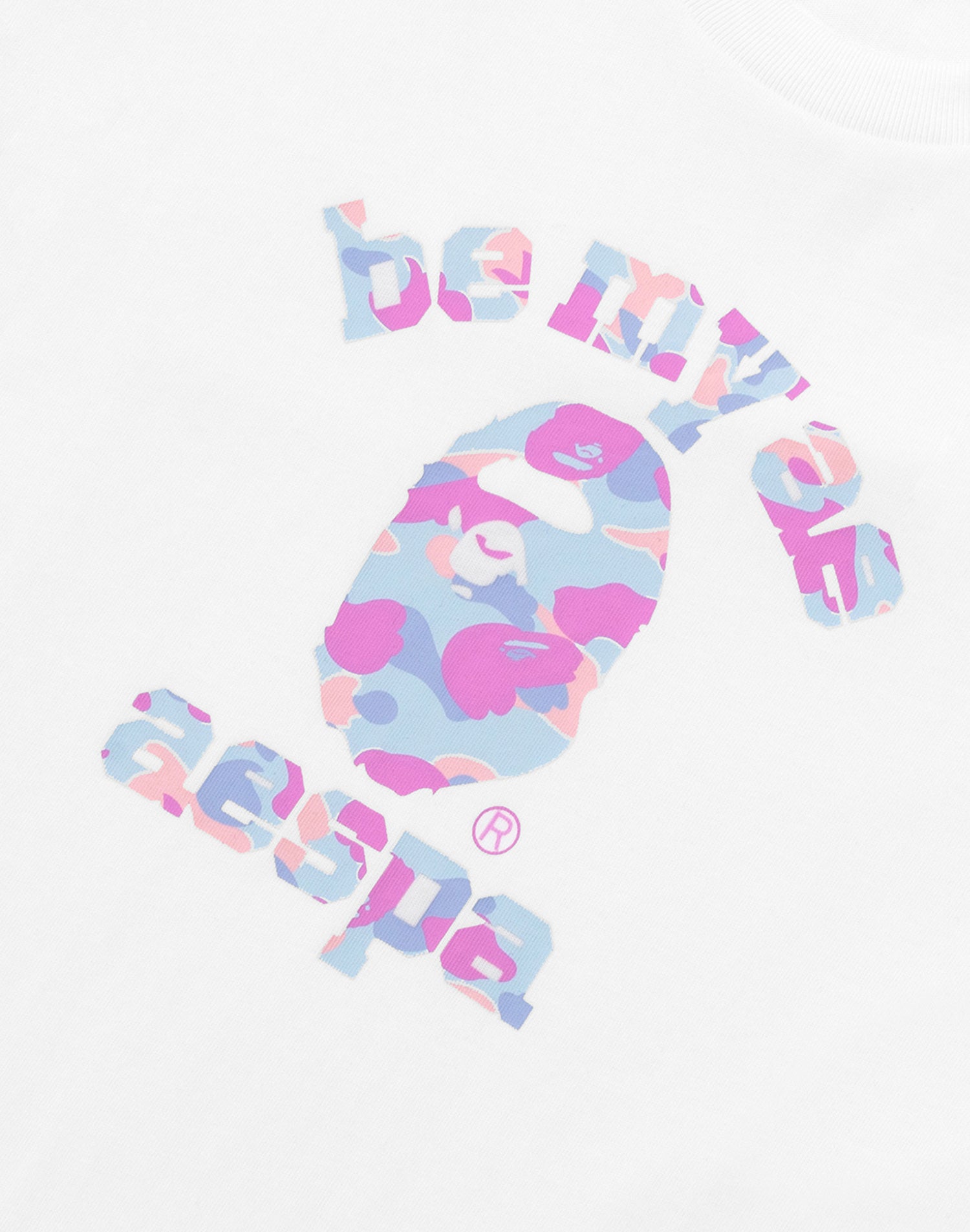 BAPE X AESPA COLLEGE TEE LADIES