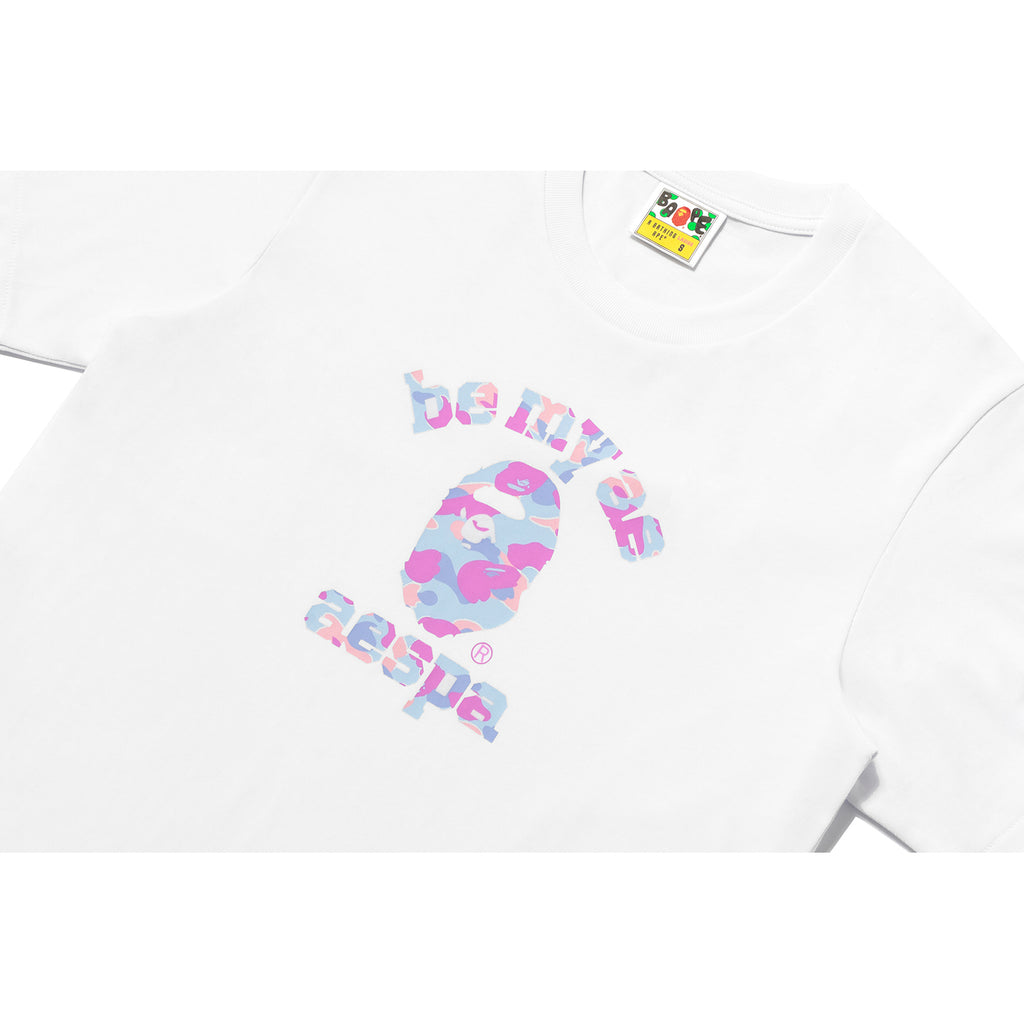 BAPE X AESPA COLLEGE TEE LADIES