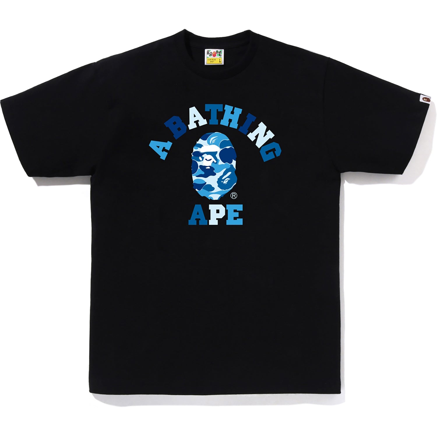 トップス A BATHING APE ABC CAMO COLLEGE TEE ABC CAMO COLLEGE TEE MENS – us.bape.com