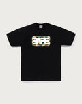 1ST CAMO BAPE ROUND BOX LOGO TEE MENS