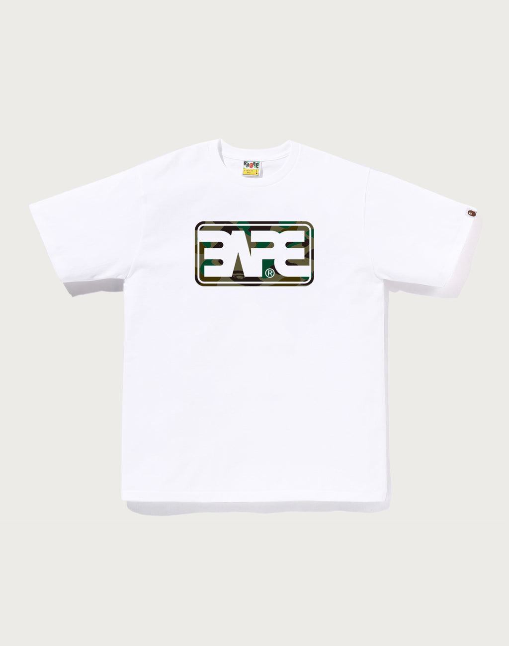 1ST CAMO BAPE ROUND BOX LOGO TEE MENS