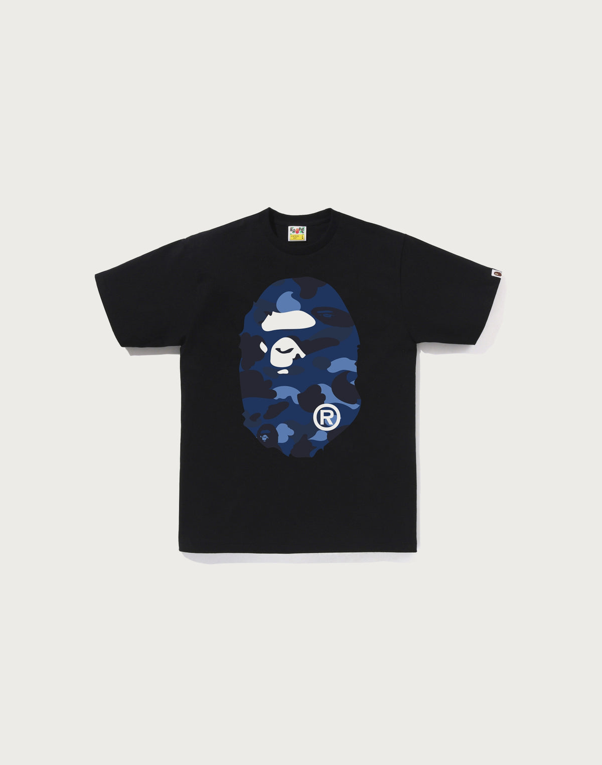 COLOR CAMO BIG APE HEAD TEE MENS
