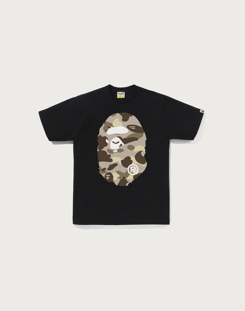 COLOR CAMO BIG APE HEAD TEE MENS