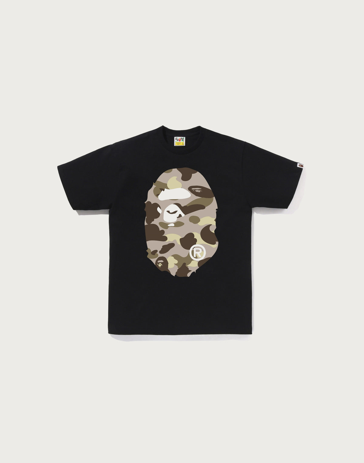 COLOR CAMO BIG APE HEAD TEE MENS