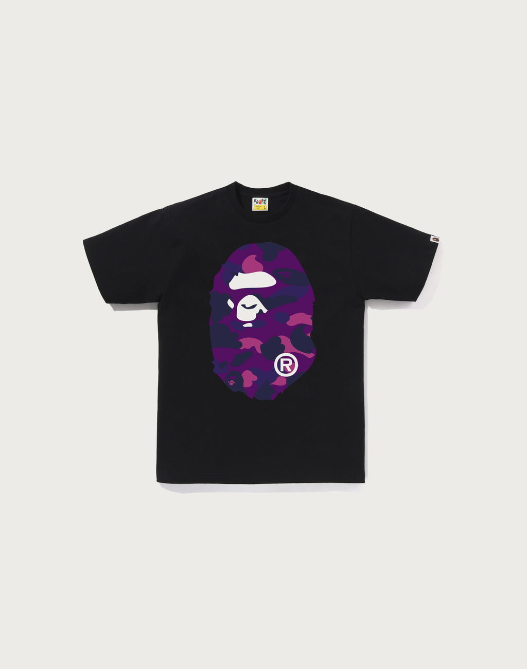 COLOR CAMO BIG APE HEAD TEE MENS