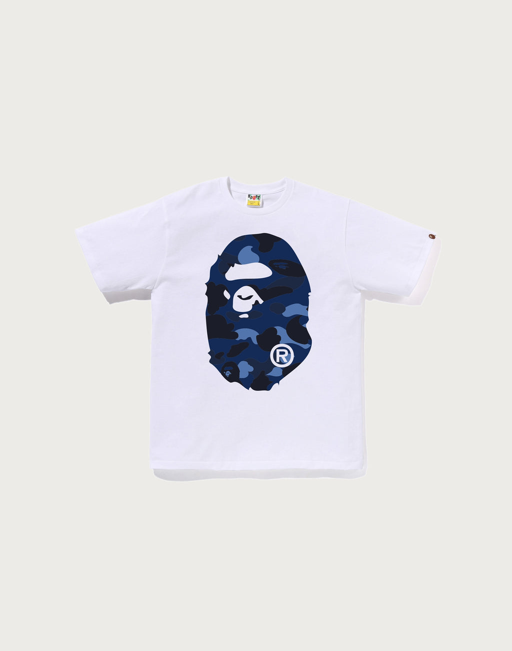 COLOR CAMO BIG APE HEAD TEE MENS