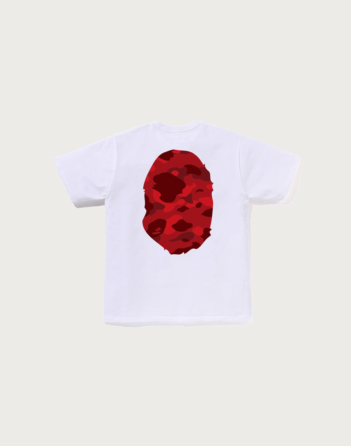 COLOR CAMO BIG APE HEAD TEE MENS