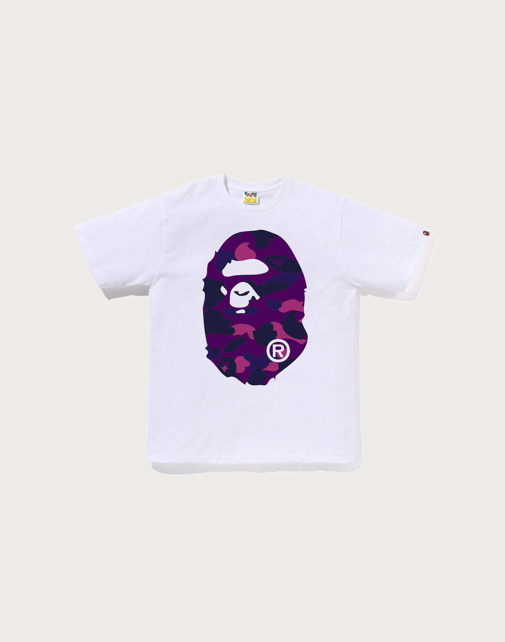 COLOR CAMO BIG APE HEAD TEE MENS