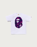 COLOR CAMO BIG APE HEAD TEE MENS