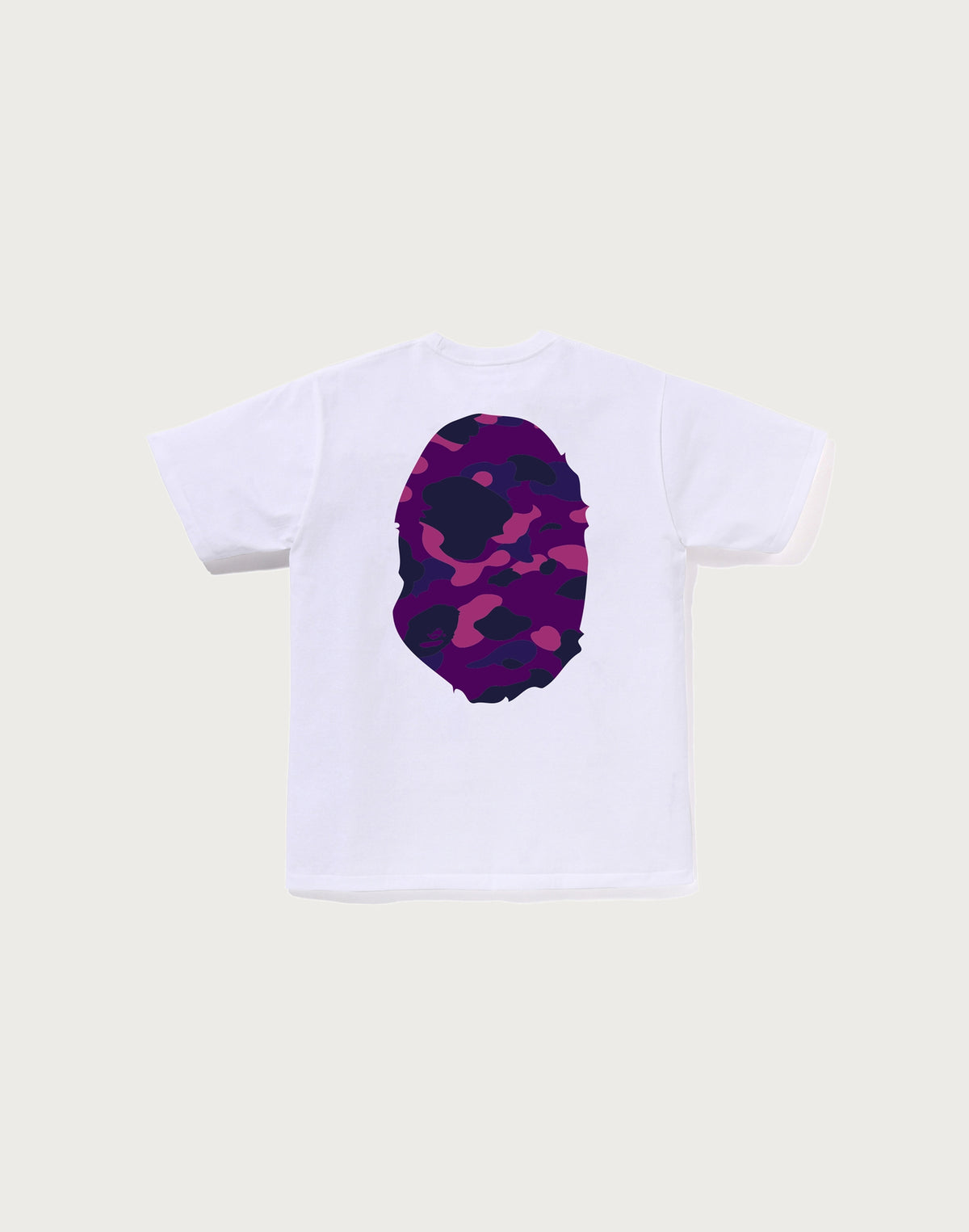 COLOR CAMO BIG APE HEAD TEE MENS