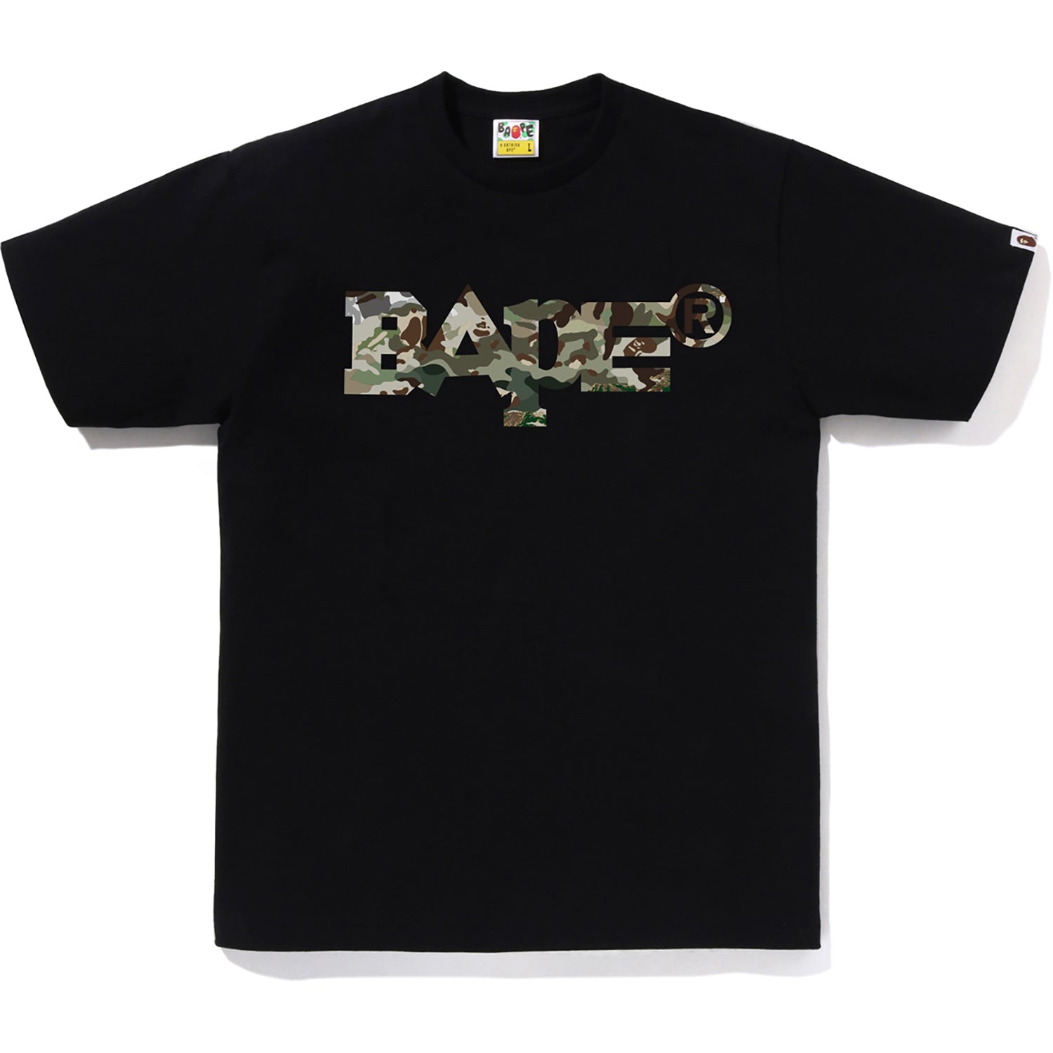 HYBRID CAMO MIXED BAPE LOGO TEE MENS – us.bape.com