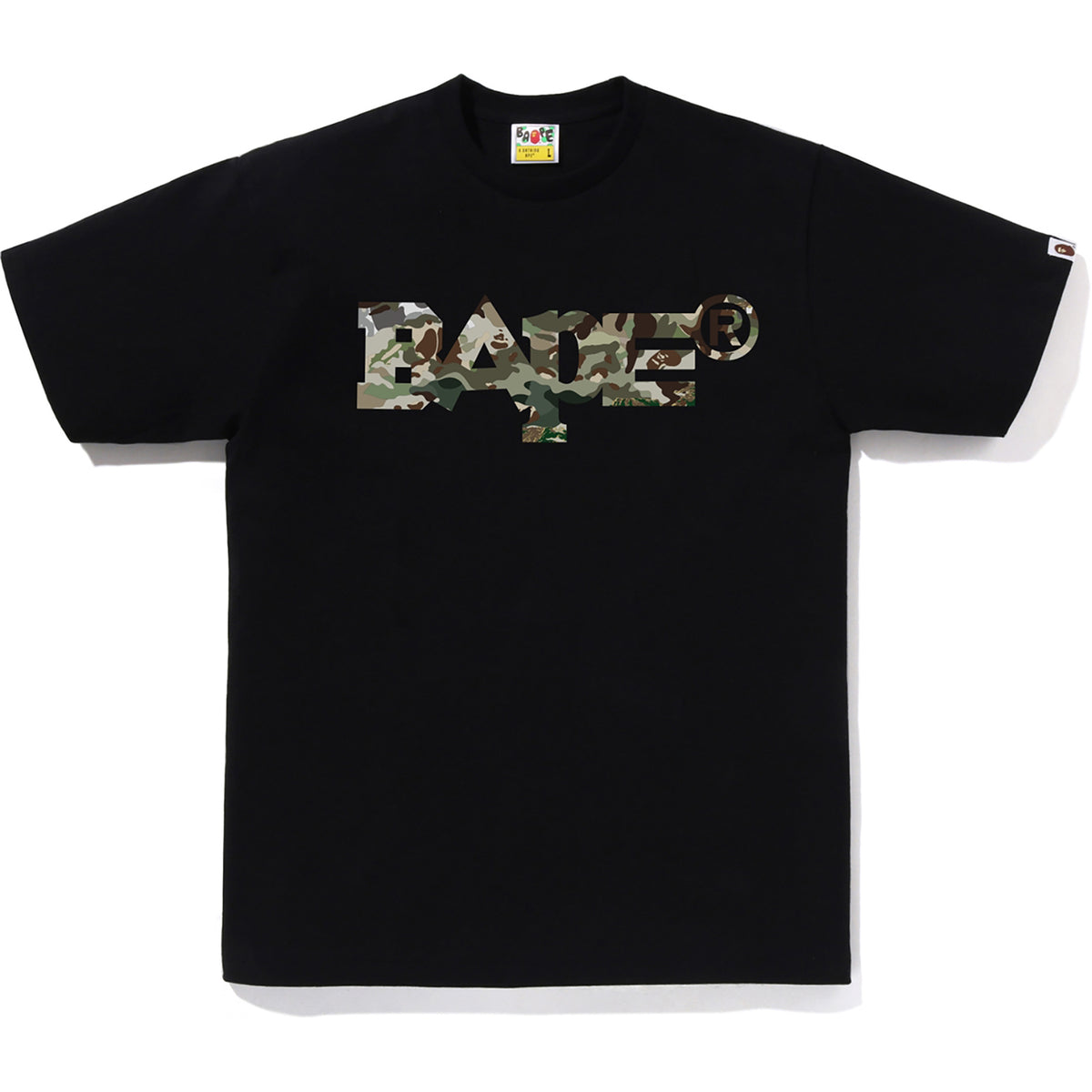 HYBRID CAMO MIXED BAPE LOGO TEE MENS