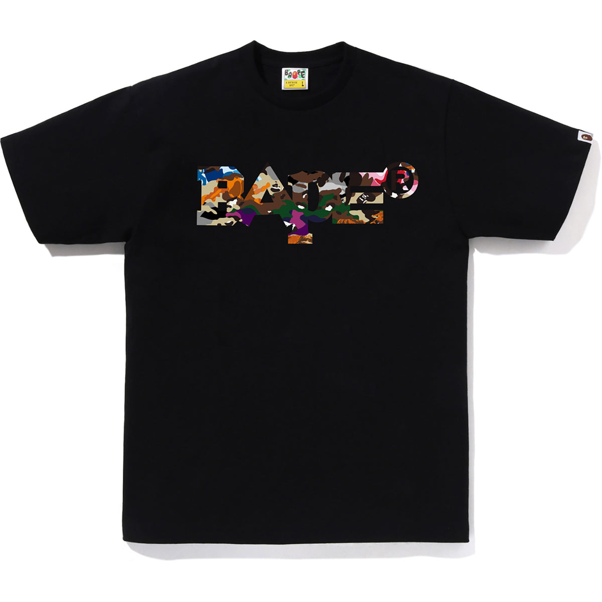 HYBRID CAMO MIXED BAPE LOGO TEE MENS