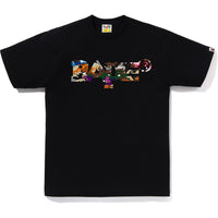 HYBRID CAMO MIXED BAPE LOGO TEE MENS