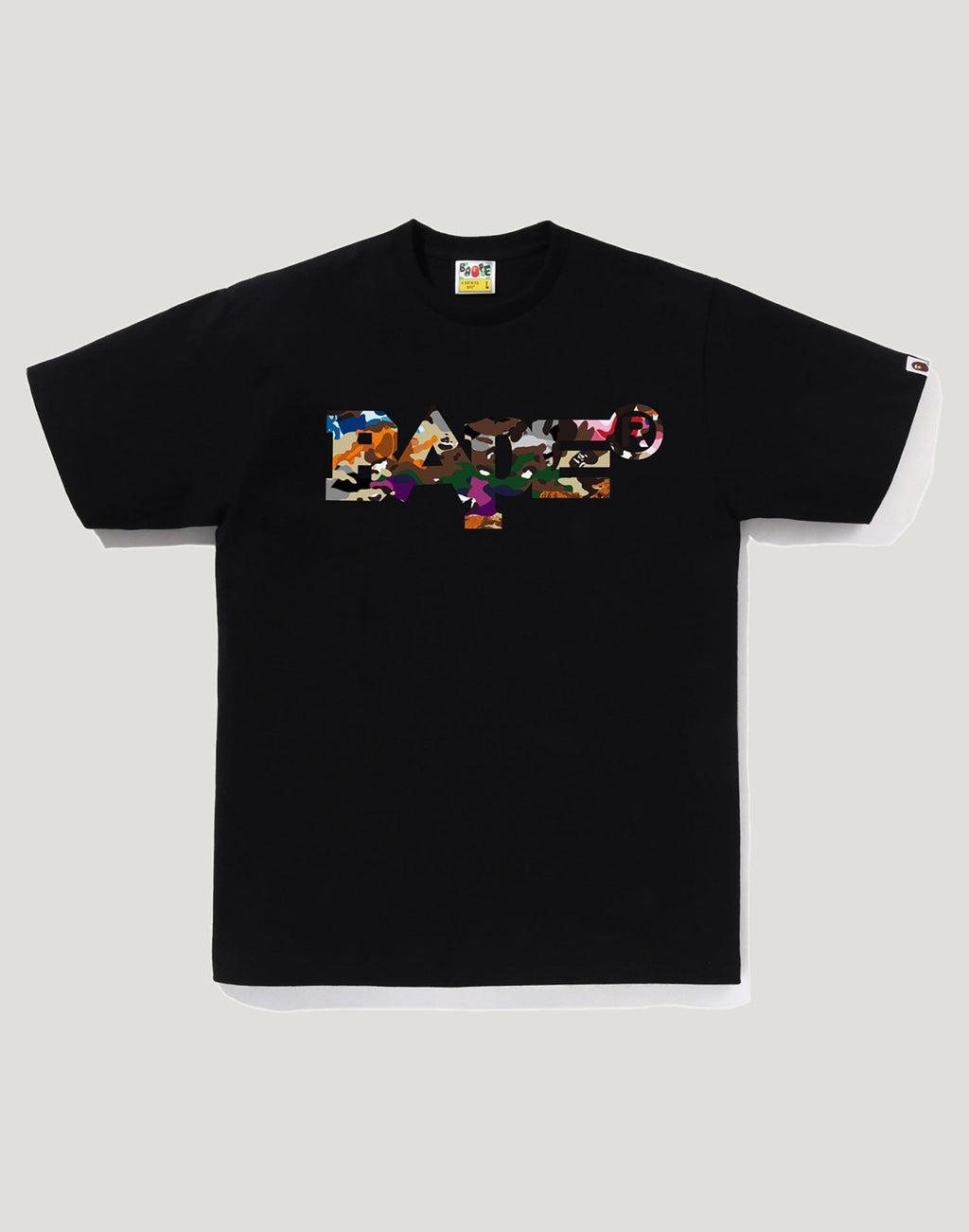 HYBRID CAMO MIXED BAPE LOGO TEE MENS