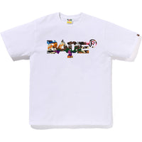 HYBRID CAMO MIXED BAPE LOGO TEE MENS