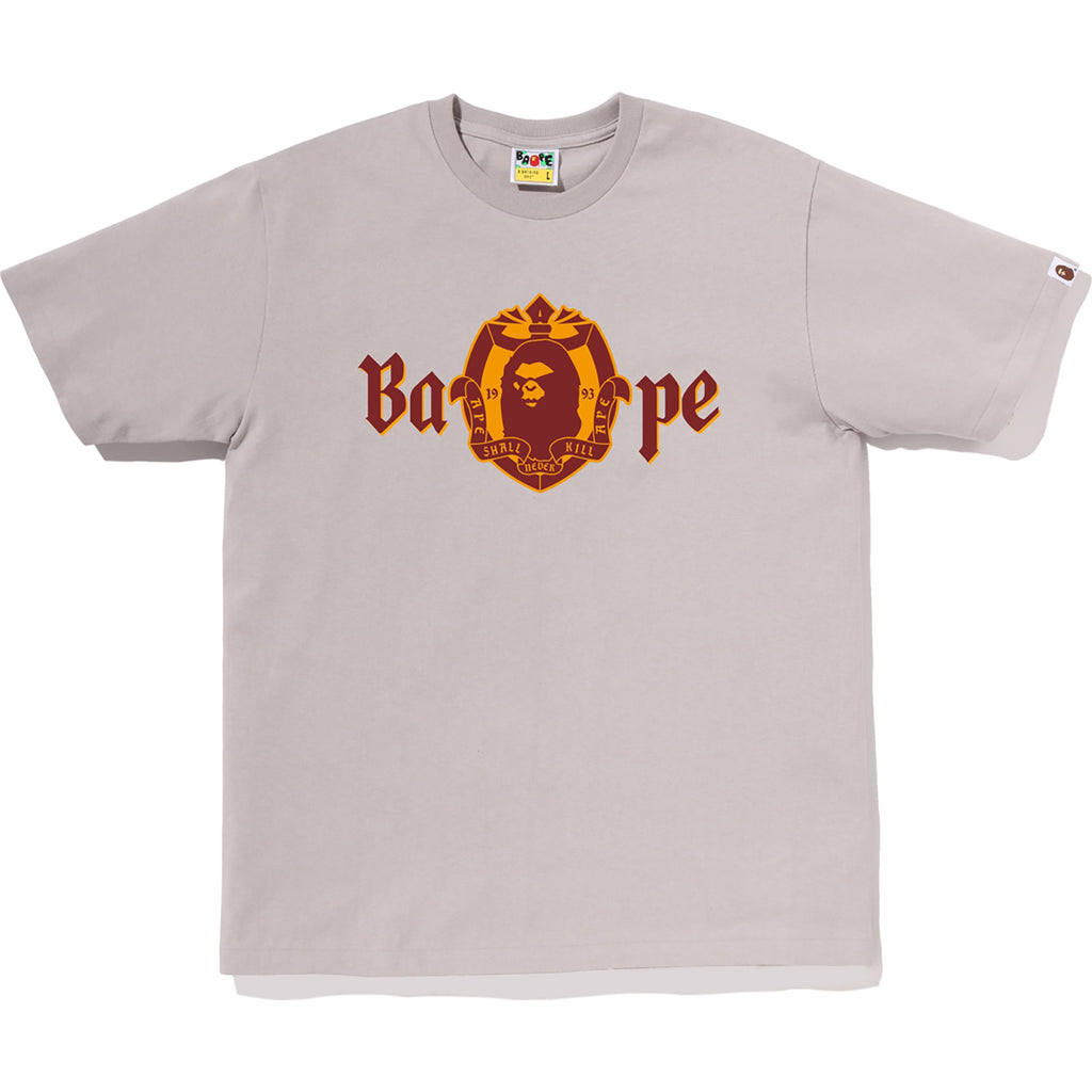 BAPE OLD ENGLISH LOGO TEE MENS