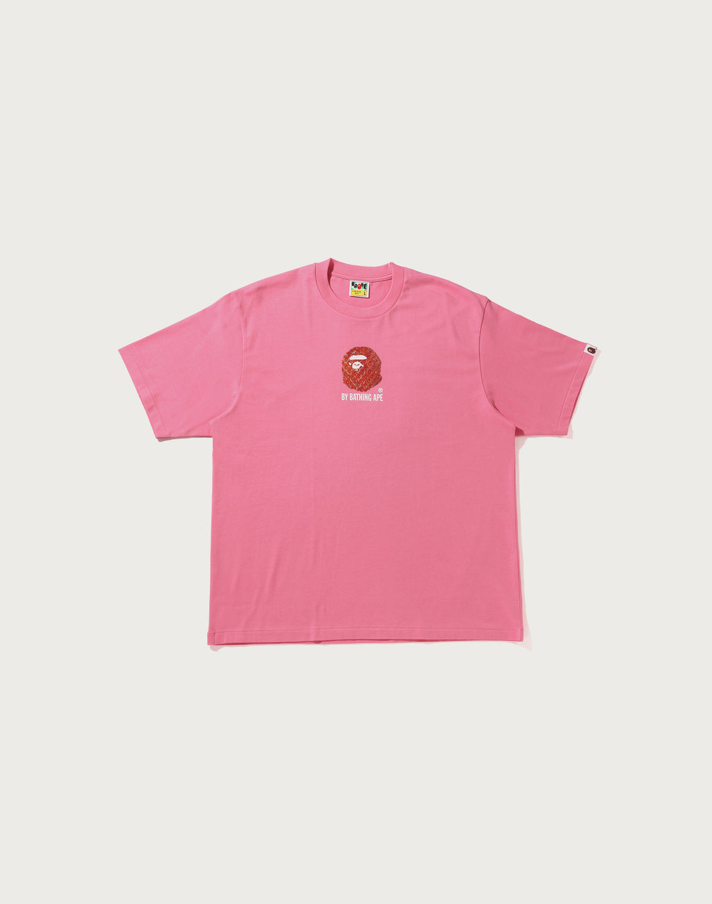 STRAWBERRY BY BATHING APE RELAXED FIT TEE MENS