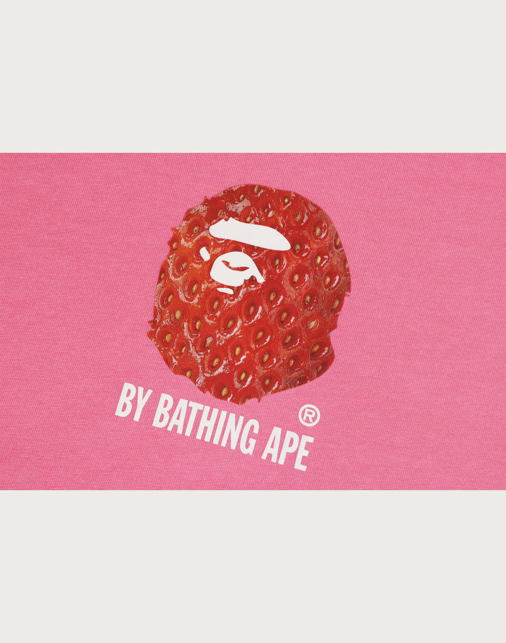 STRAWBERRY BY BATHING APE RELAXED FIT TEE MENS