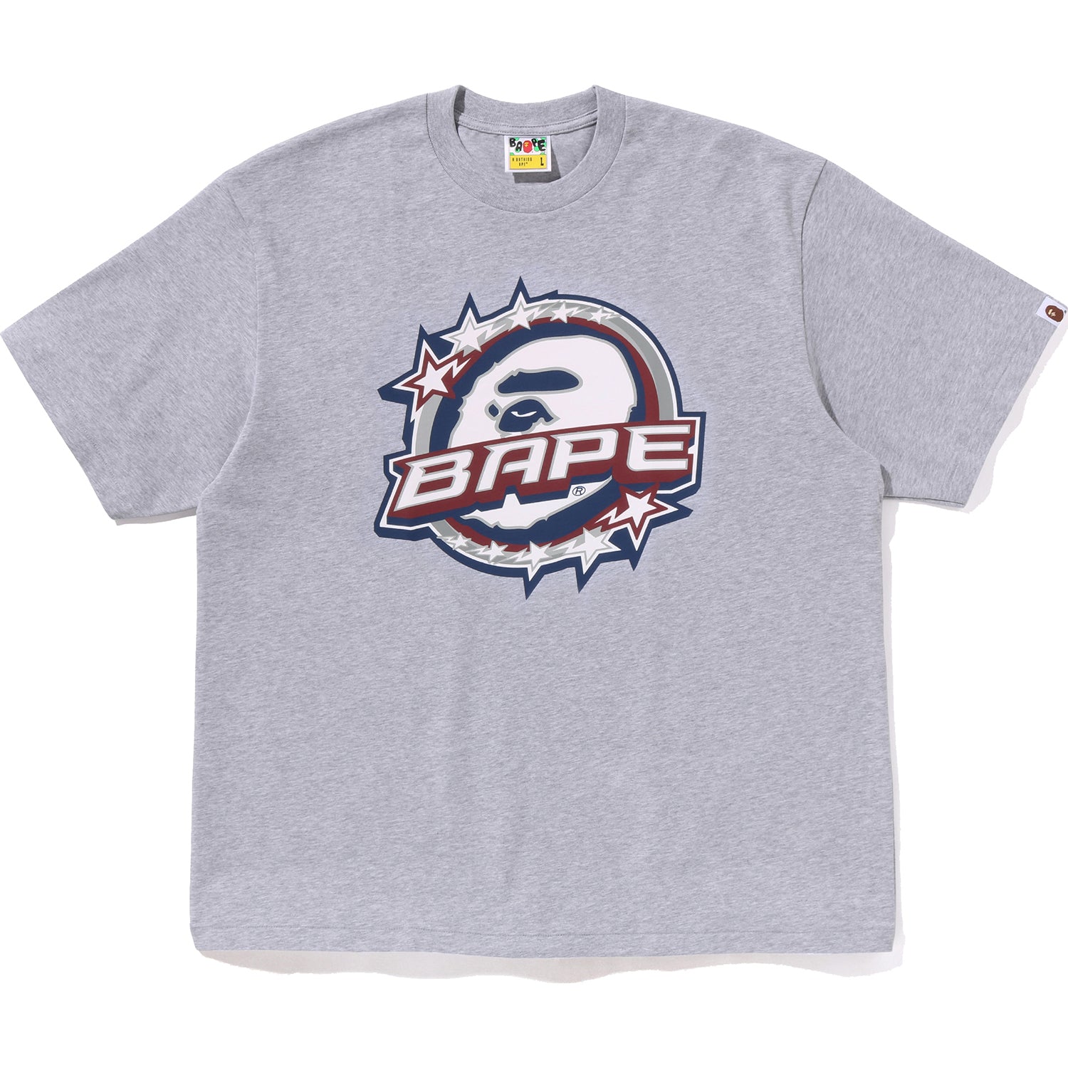 BAPE TWIN STA LOGO RELAXED FIT TEE MENS