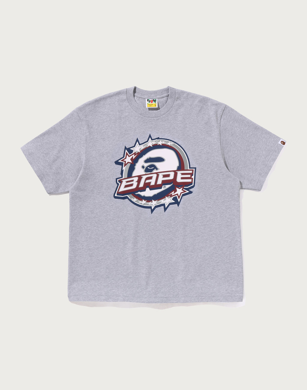 BAPE TWIN STA LOGO RELAXED FIT TEE MENS