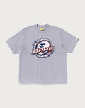BAPE TWIN STA LOGO RELAXED FIT TEE MENS