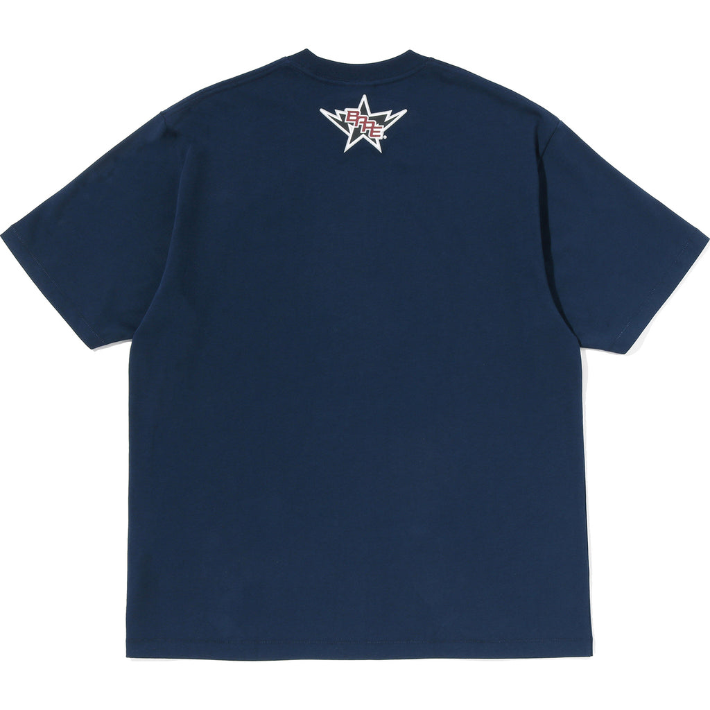 BAPE TWIN STA LOGO RELAXED FIT TEE MENS