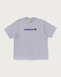 A BATHING APE LOGO RELAXED FIT TEE MENS