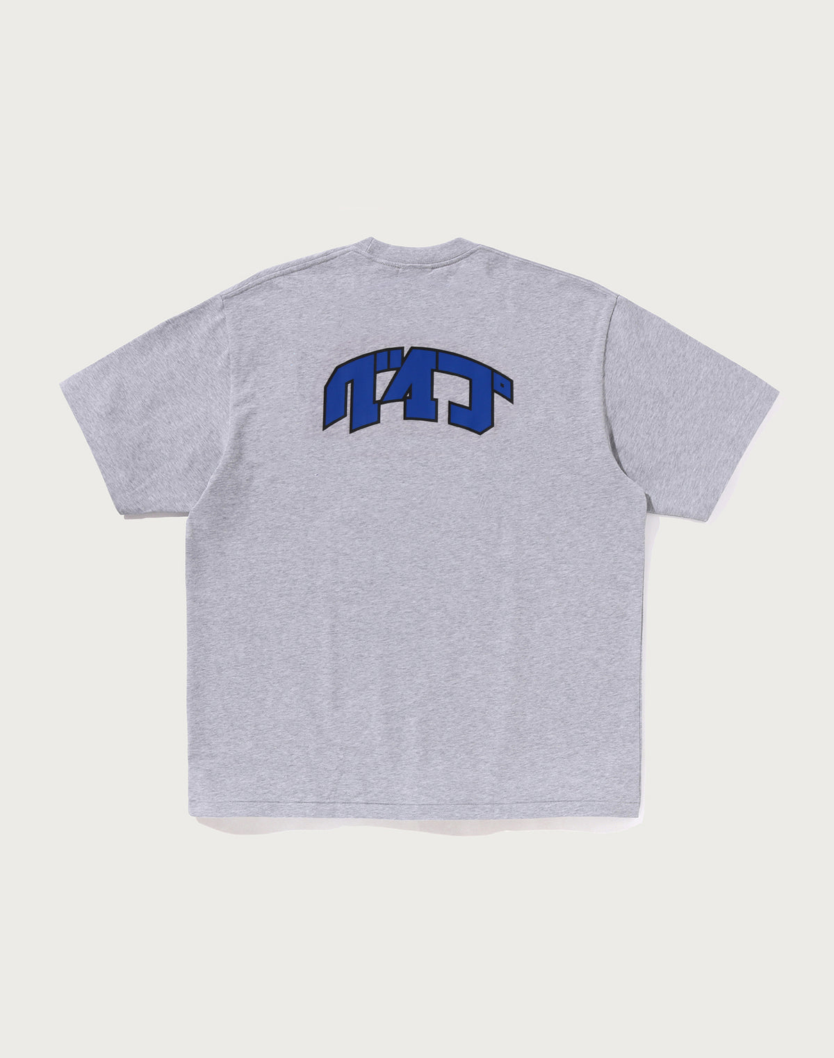 A BATHING APE LOGO RELAXED FIT TEE MENS