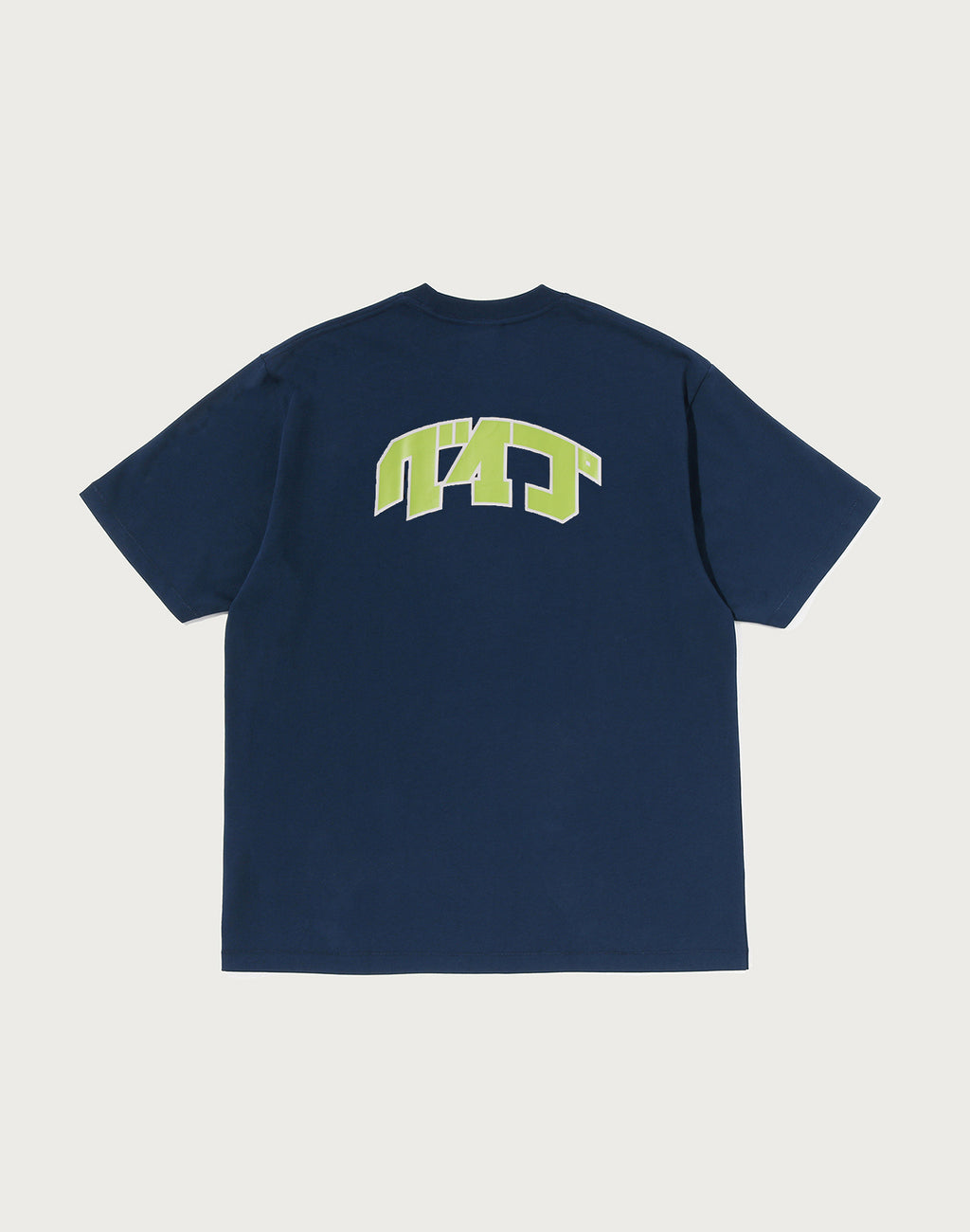 A BATHING APE LOGO RELAXED FIT TEE MENS