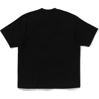 BAPE MOTTO LOGO RELAXED FIT TEE MENS