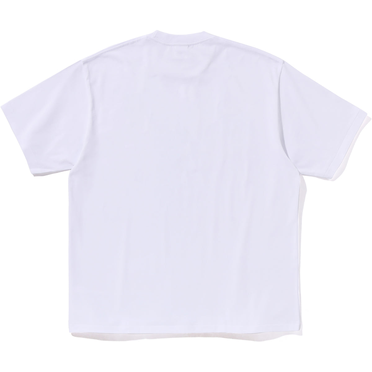 BAPE MOTTO LOGO RELAXED FIT TEE MENS