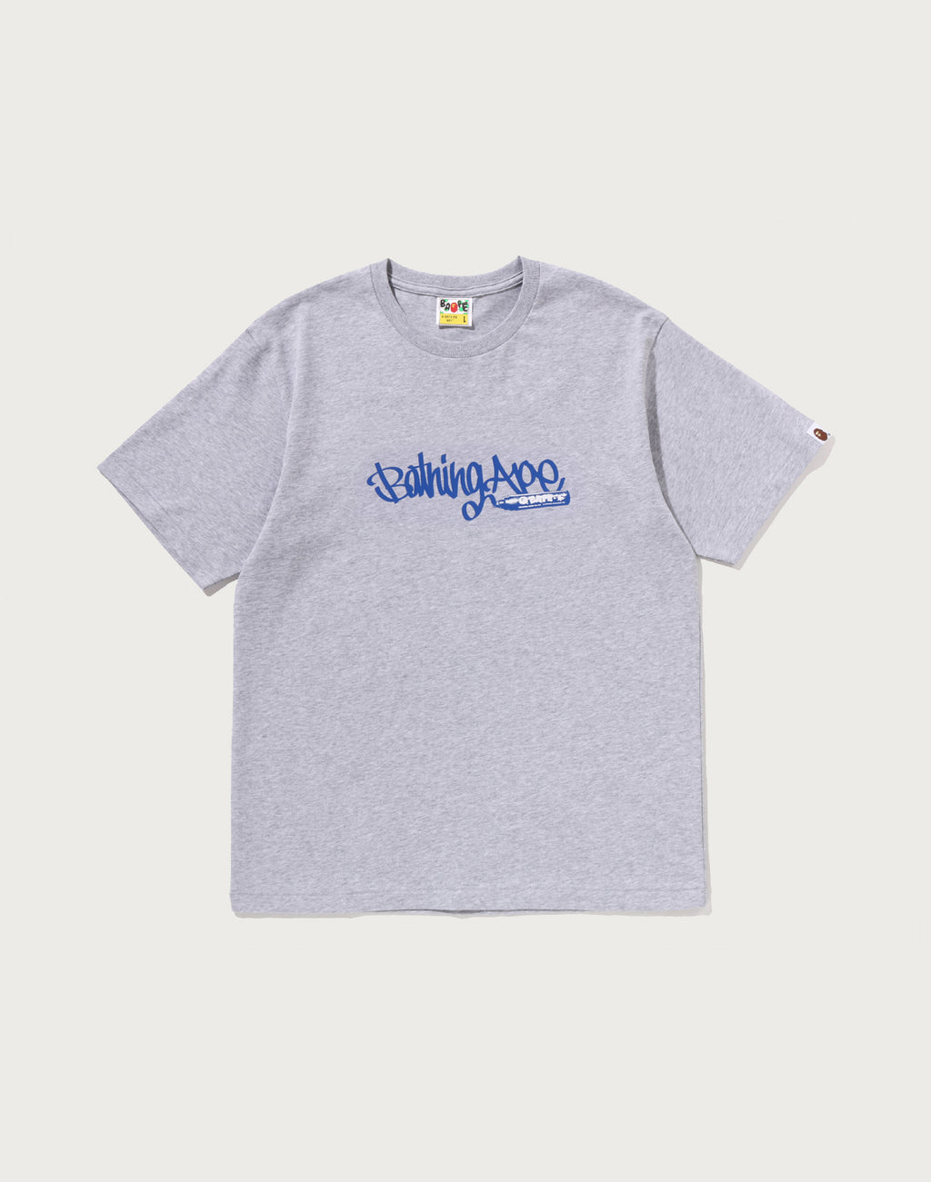 BAPE MARKER PEN MOTIF TEE MENS